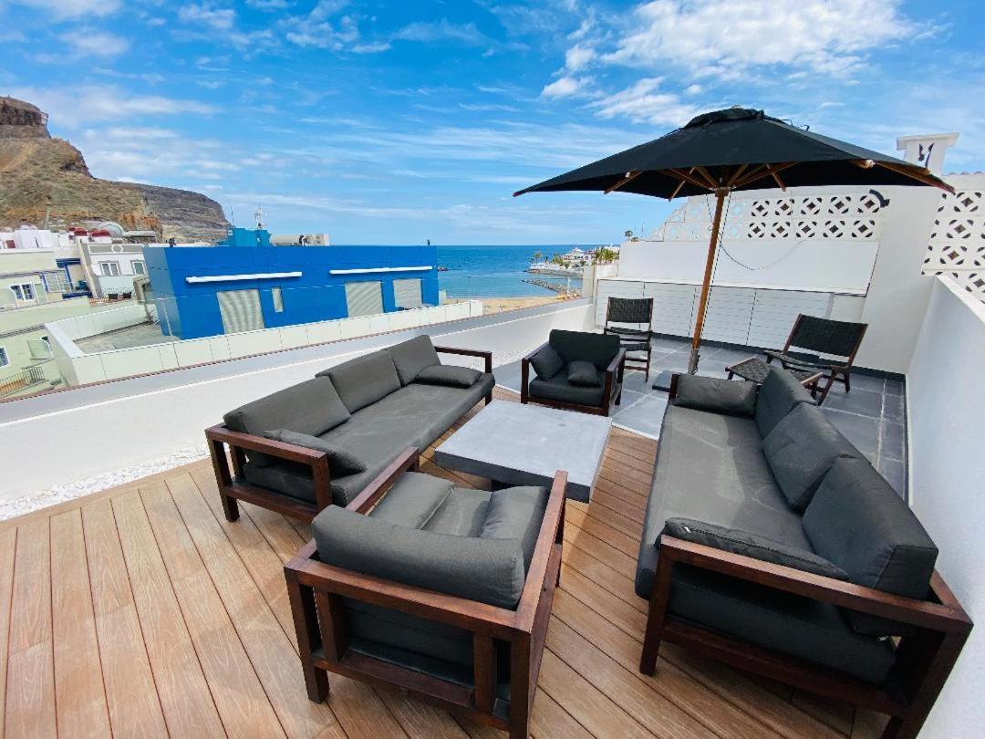 The Penthouse Puerto De Mogan Apartment Exterior photo